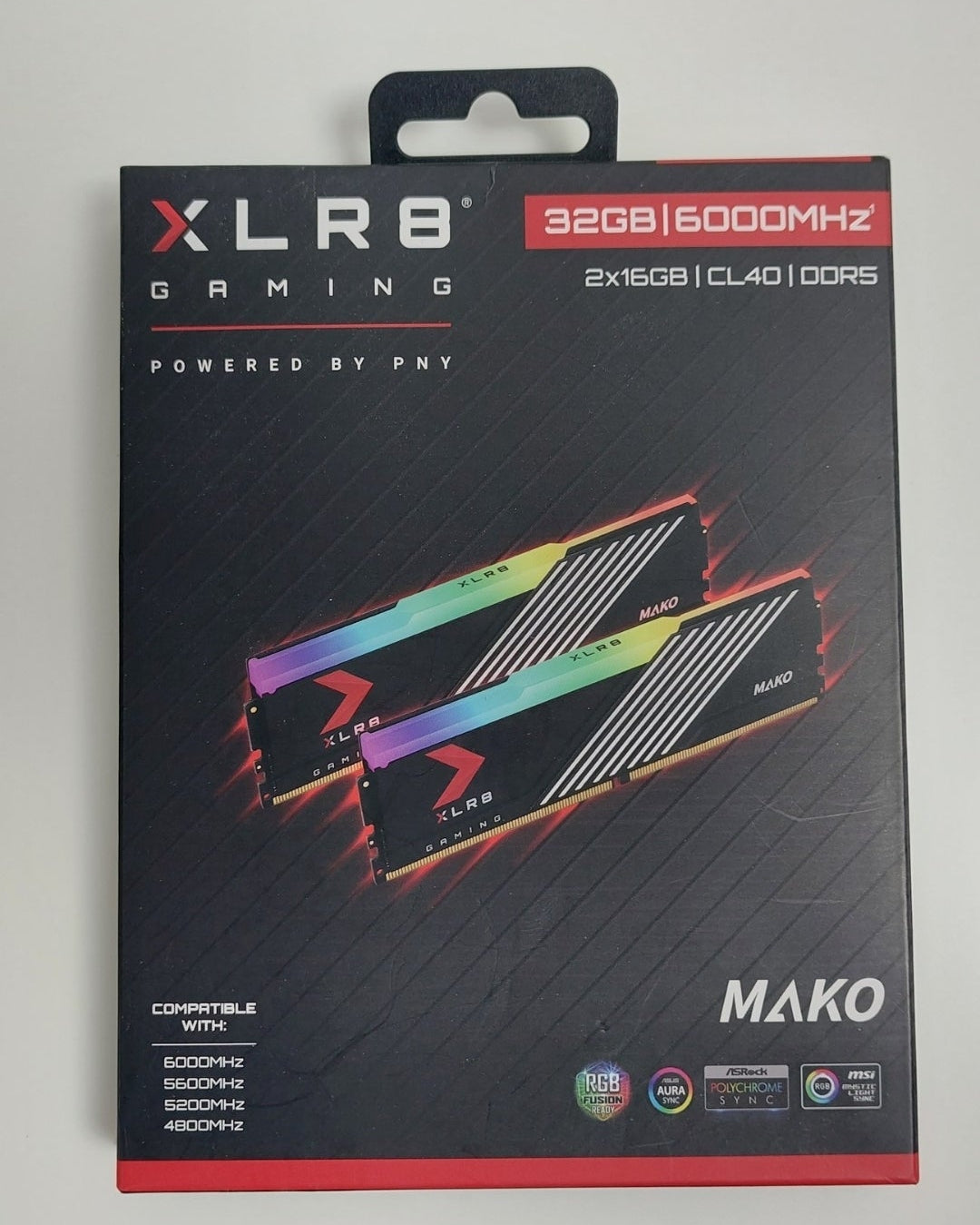 PNY XLR8 Gaming - 32GB (2x16GB) - 6000MHZ