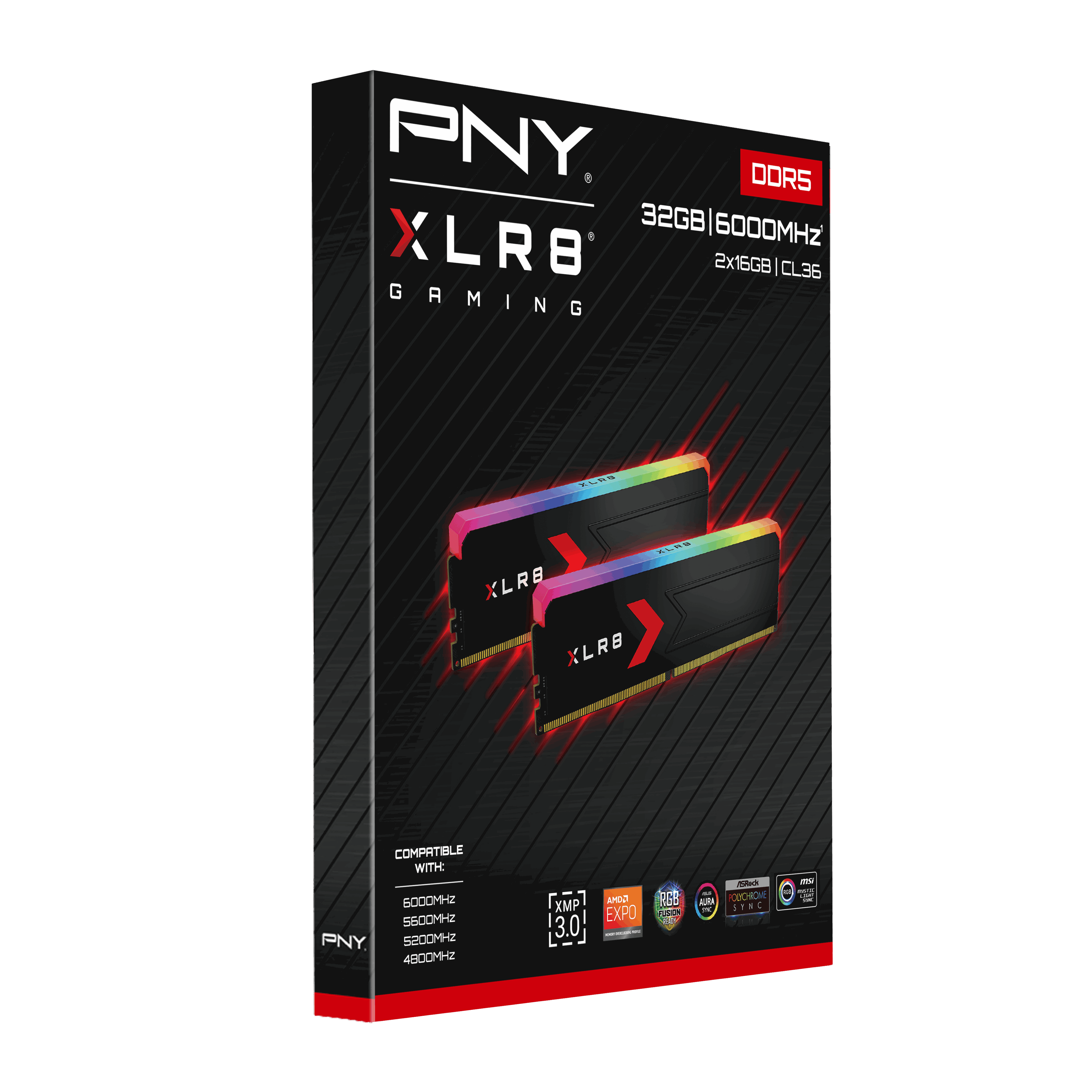 PNY XLR8 Gaming - 32GB (2x16GB) - 6000MHZ