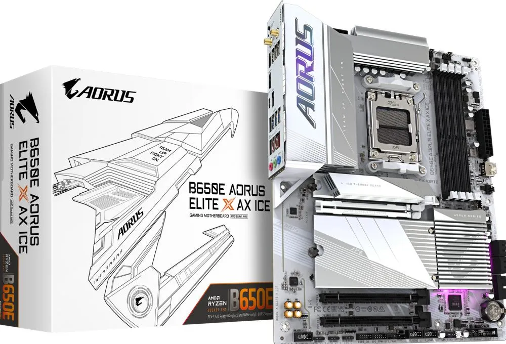 GIGABYTE AORUS B650E AORUS ELITE X AX ICE