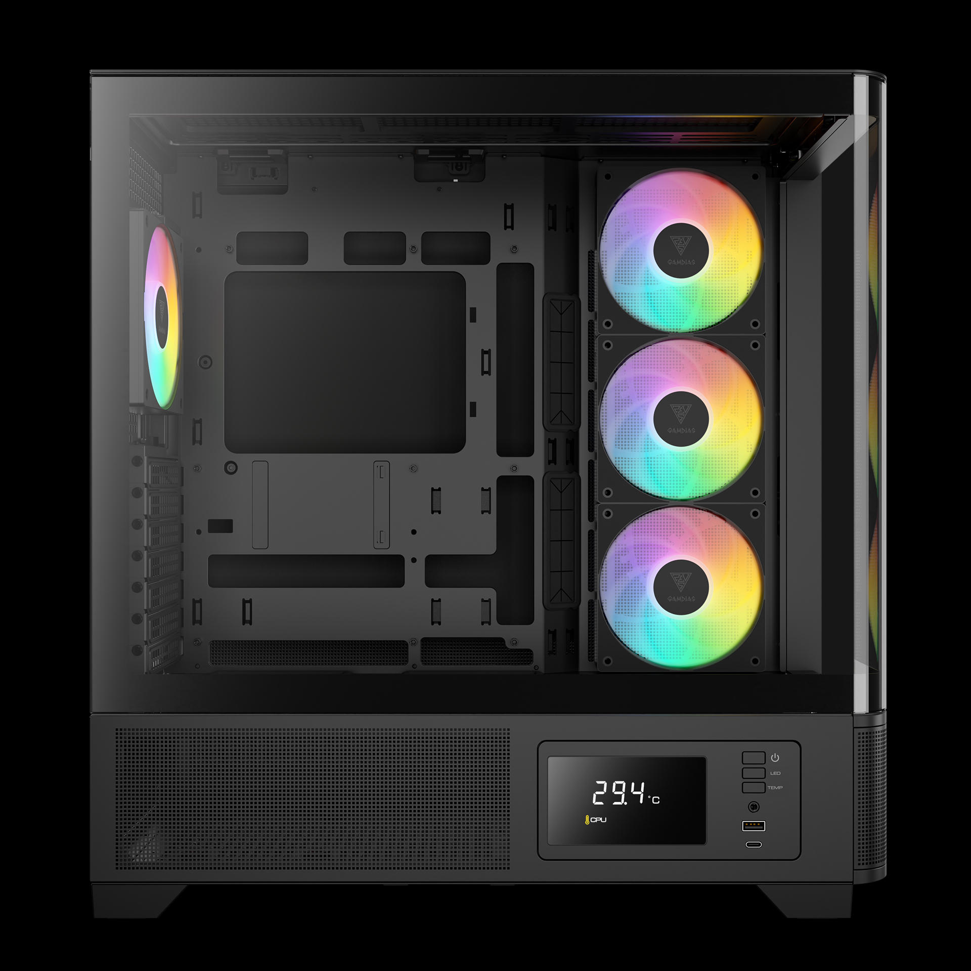 Gamdias ATLAS P2 CG NOIR