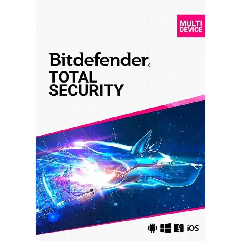 (Copie) Clé Bitdefender TOTAL SECURITY 2 appareils, 5 ans