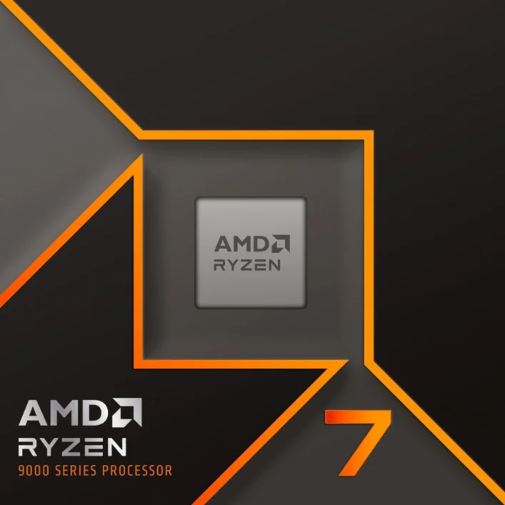 AMD Ryzen 7 9700X, 3,8 GHz (5,5 GHz Turbo Boost) socket AM5 processeur