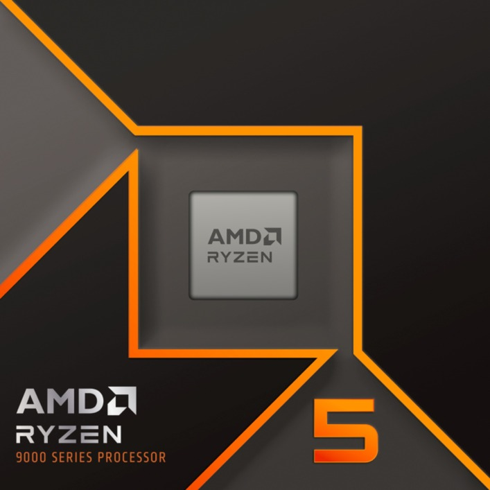 AMD Ryzen 5 9600X, 3,9 GHz (5,4 GHz Turbo Boost) socket AM5 processeur