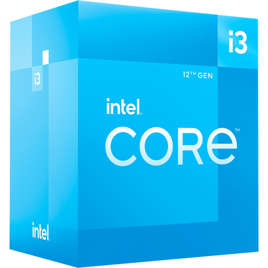 Intel® Core i3-12100, 3,3 GHz (4,3 GHz Turbo Boost) socket 1700 processeur