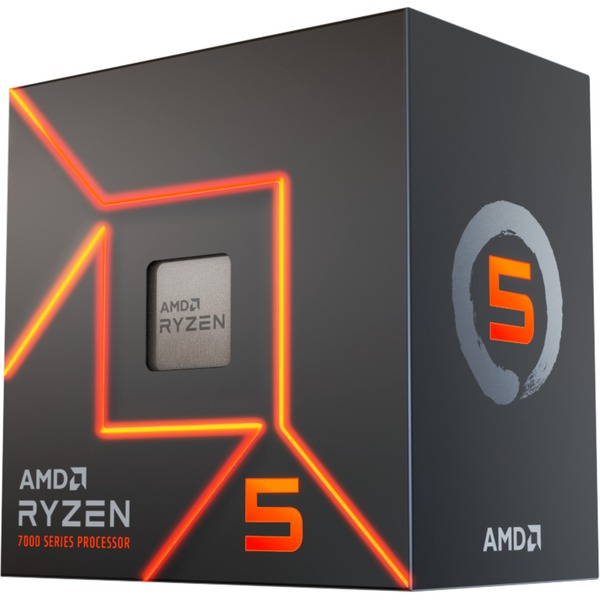 AMD Ryzen 5 7600, 4,0 GHz (5,2 GHz Turbo Boost) socket AM5 processeur