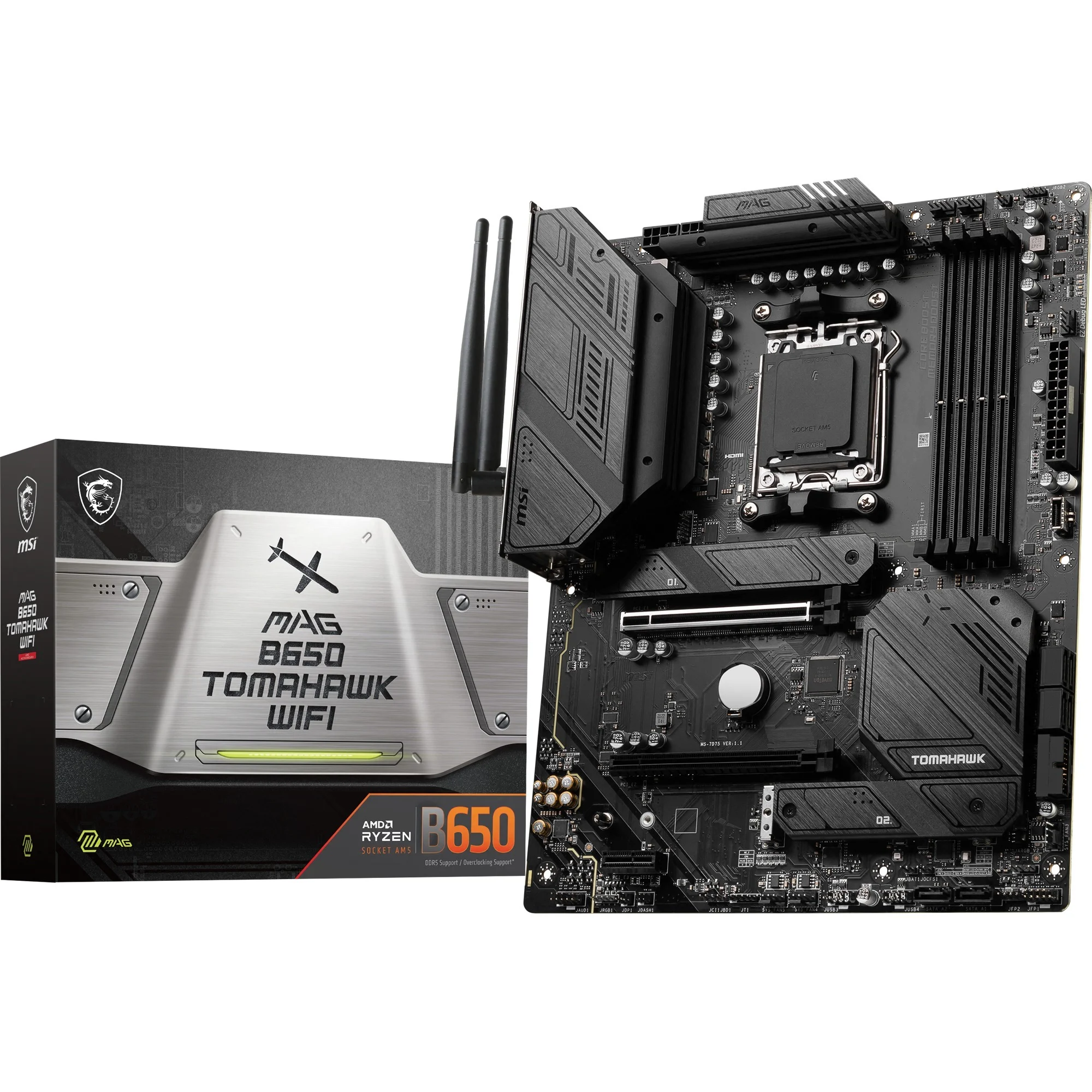 MSI MAG B650 TOMAHAWK WIFI carte mère socket AM5