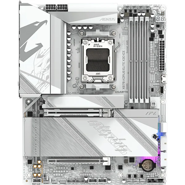 GIGABYTE X870 AORUS ELITE X3D ICE carte mère socket AM5