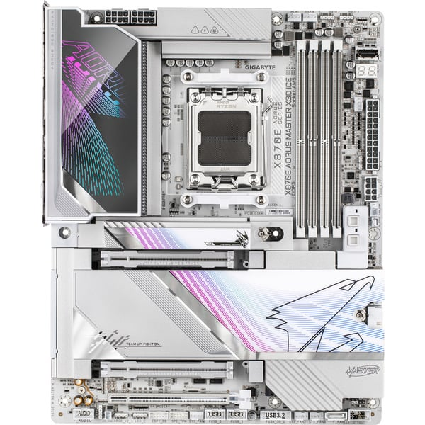 GIGABYTE X870E AORUS MASTER X3D ICE carte mère socket AM5