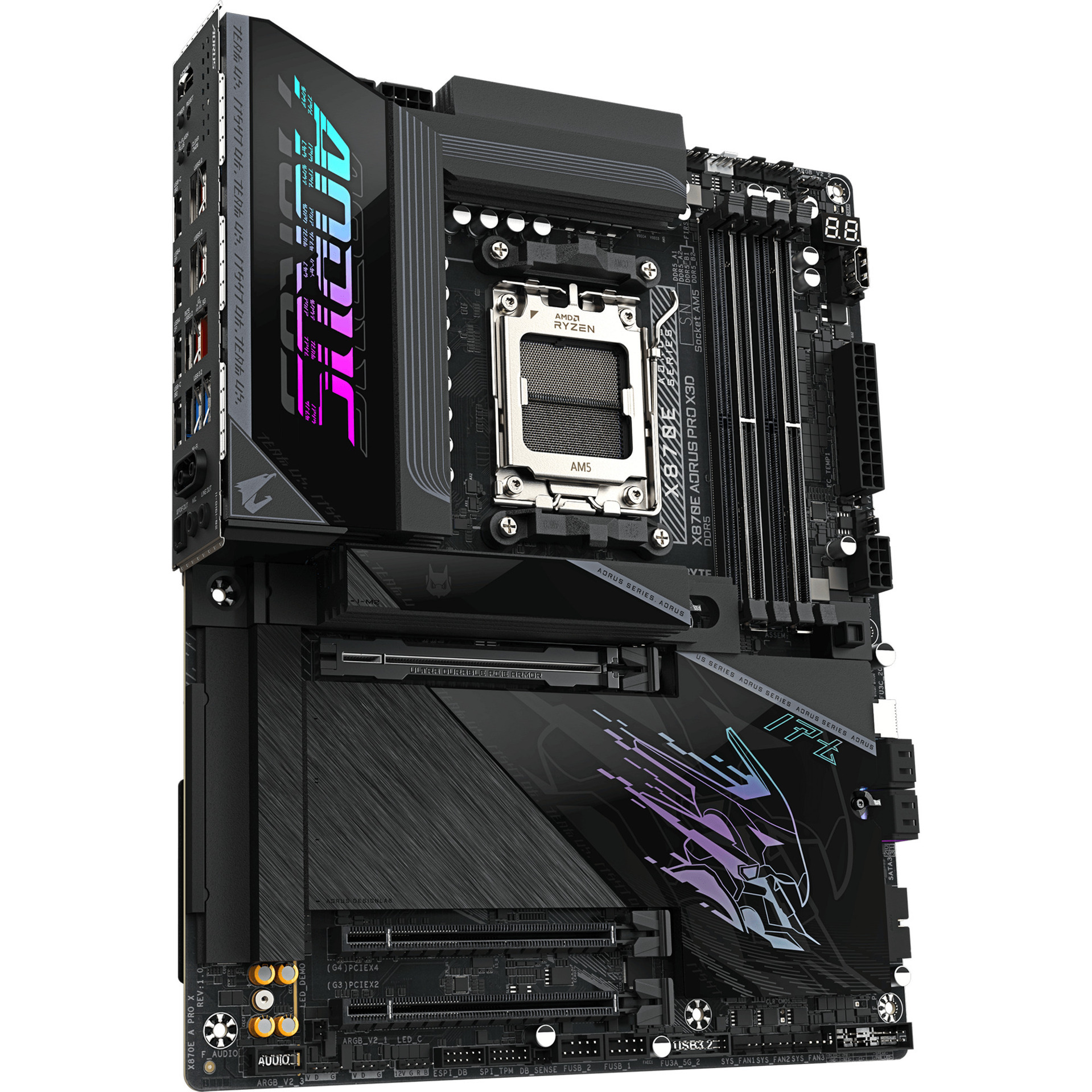 GIGABYTE X870E AORUS PRO X3D carte mère socket AM5
