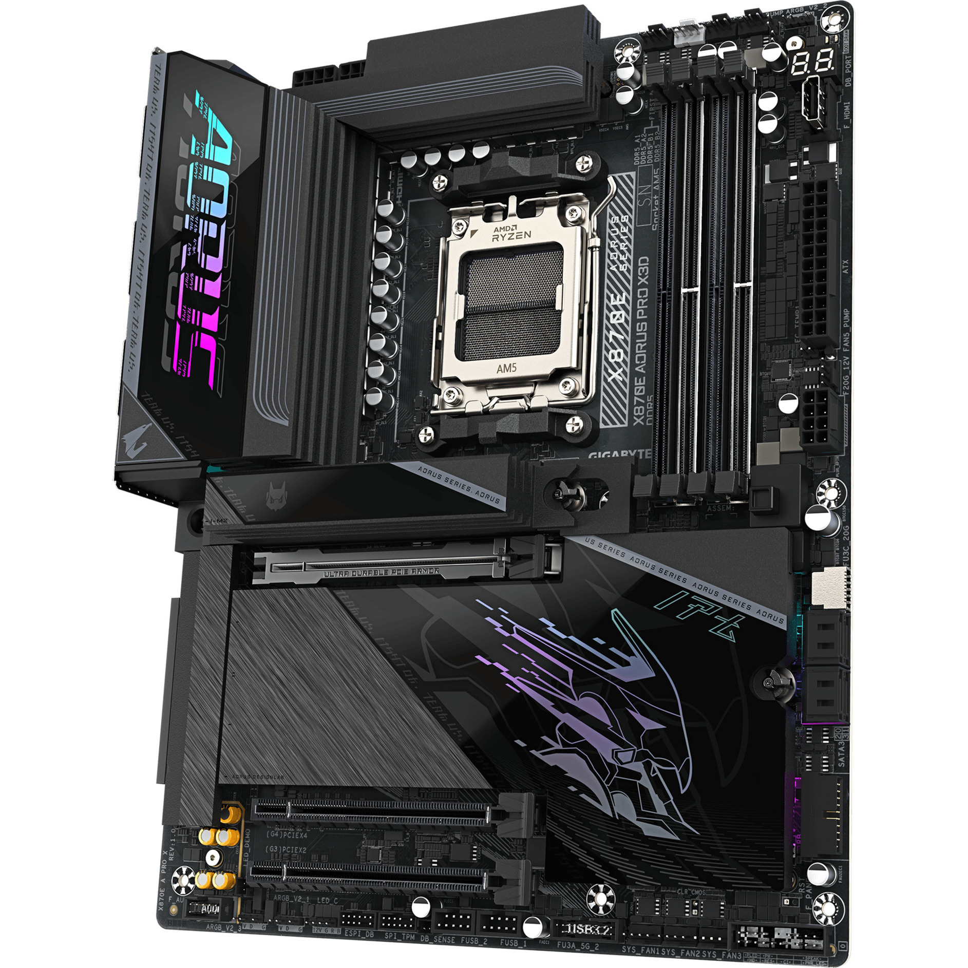 GIGABYTE X870E AORUS PRO X3D carte mère socket AM5