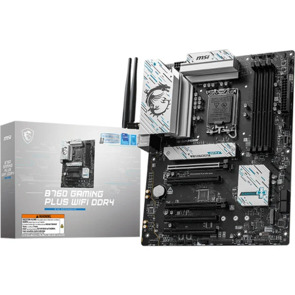 MSI B760 GAMING PLUS WIFI DDR4 carte mère socket 1700