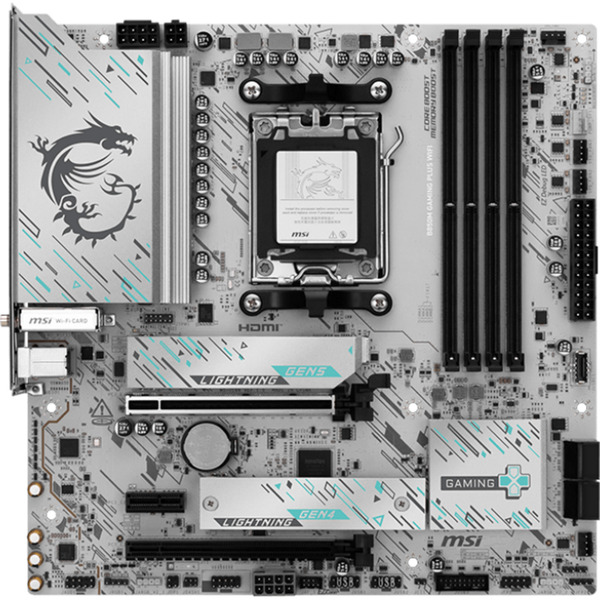 MSI B850M GAMING PLUS WIFI carte mère socket AM5