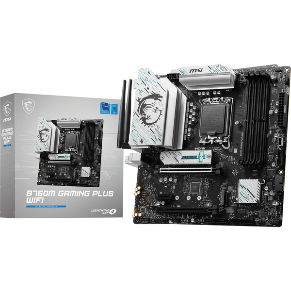 MSI B760M GAMING PLUS WIFI carte mère socket 1700