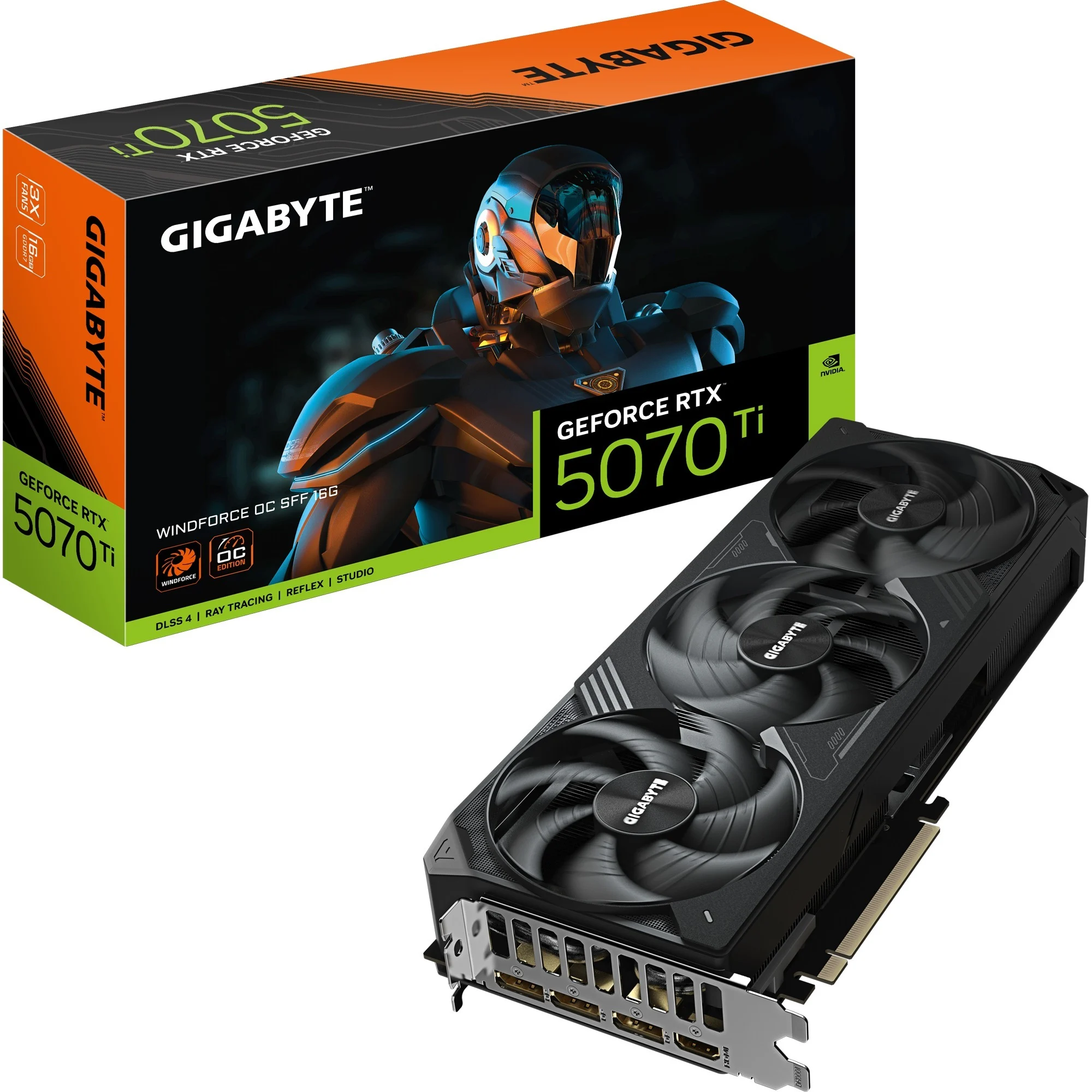 GIGABYTE GeForce RTX 5070 Ti WINDFORCE OC SFF 16G