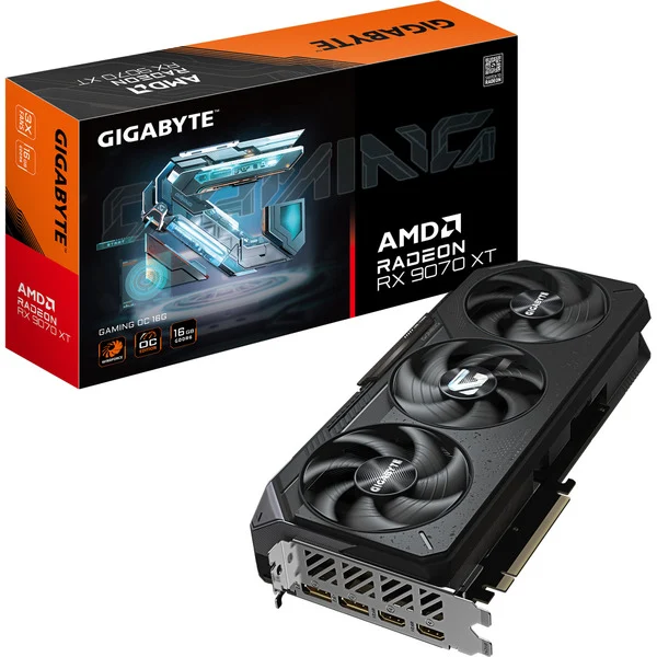 GIGABYTE Radeon RX 9070 XT GAMING OC 16G, Carte graphique