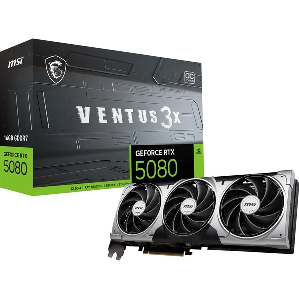 MSI GeForce RTX 5080 16G VENTUS 3X OC